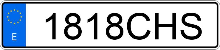 Numer rejestracyjny 1818CHS posiada SEAT ALHAMBRA Numer rejestracyjny 1818CHS posiada SEAT ALHAMBRA