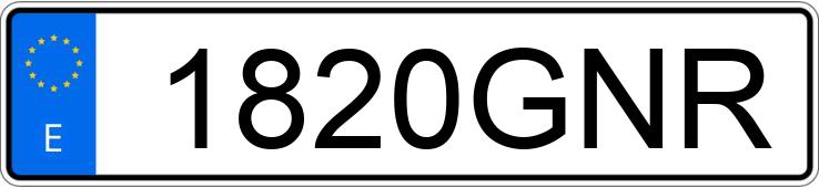 Numer rejestracyjny 1820GNR posiada CITROEN C4 PICASSO 5PZ