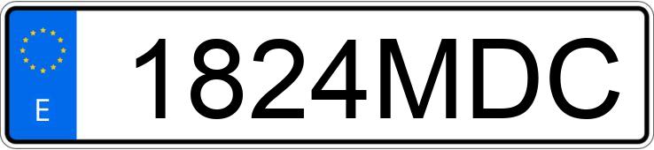 Numer rejestracyjny 1824MDC posiada OPEL COMBO Numer rejestracyjny 1824MDC posiada OPEL COMBO