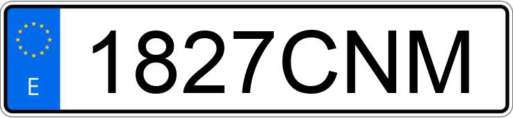 Numer rejestracyjny 1827CNM posiada IVECO EUROTRAKKER CURSOR