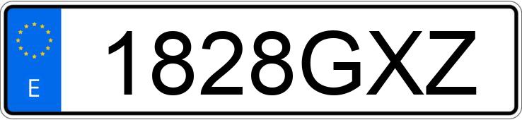 Numer rejestracyjny 1828GXZ posiada FORD FIESTA