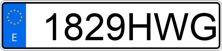Numer rejestracyjny 1829HWG posiada NISSAN QASHQAI Numer rejestracyjny 1829HWG posiada NISSAN QASHQAI