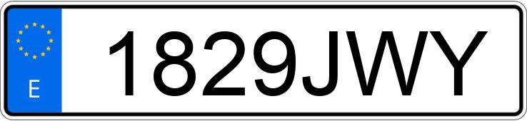 Numer rejestracyjny 1829JWY posiada SEAT LEON