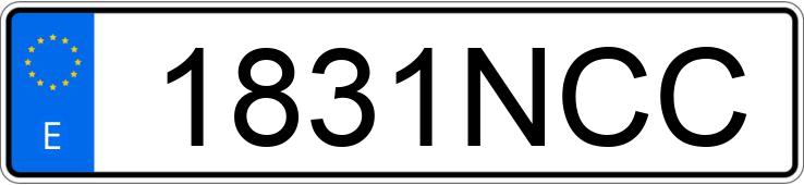 Numer rejestracyjny 1831NCC posiada KIA STONIC