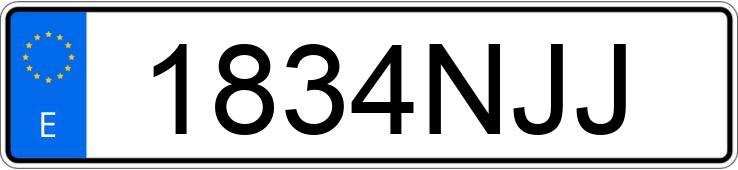 Numer rejestracyjny 1834NJJ posiada BYD ATTO 2 Numer rejestracyjny 1834NJJ posiada BYD ATTO 2