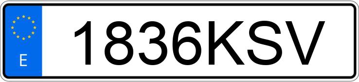 Numer rejestracyjny 1836KSV posiada FORD KUGA Numer rejestracyjny 1836KSV posiada FORD KUGA