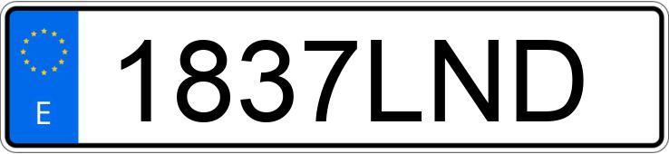 Numer rejestracyjny 1837LND posiada VOLKSWAGEN PASSAT Numer rejestracyjny 1837LND posiada VOLKSWAGEN PASSAT