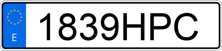 Numer rejestracyjny 1839HPC posiada BMW SERIE 1 Numer rejestracyjny 1839HPC posiada BMW SERIE 1