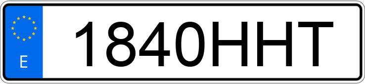 Numer rejestracyjny 1840HHT posiada HYUNDAI I20 Numer rejestracyjny 1840HHT posiada HYUNDAI I20