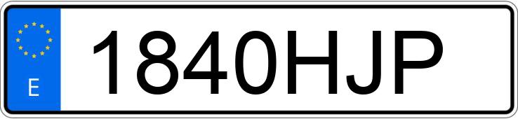 Numer rejestracyjny 1840HJP posiada TOYOTA YARIS Numer rejestracyjny 1840HJP posiada TOYOTA YARIS