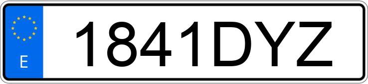 Numer rejestracyjny 1841DYZ posiada BMW SERIE 3 Numer rejestracyjny 1841DYZ posiada BMW SERIE 3