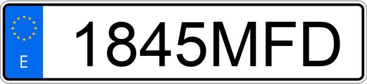 Numer rejestracyjny 1845MFD posiada PEUGEOT 2008