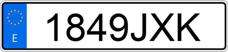 Numer rejestracyjny 1849JXK posiada PORSCHE 911 Numer rejestracyjny 1849JXK posiada PORSCHE 911