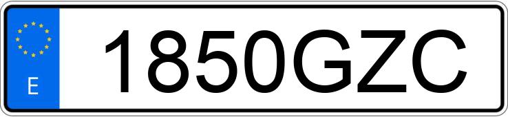 Numer rejestracyjny 1850GZC posiada RENAULT KOLEOS