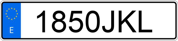 Numer rejestracyjny 1850JKL posiada RENAULT KANGOO