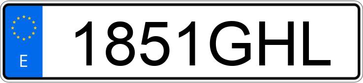 Numer rejestracyjny 1851GHL posiada BMW SERIE 3 Numer rejestracyjny 1851GHL posiada BMW SERIE 3