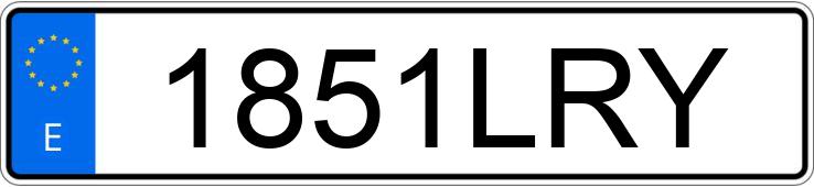 Numer rejestracyjny 1851LRY posiada RENAULT CLIO