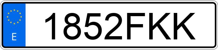 Numer rejestracyjny 1852FKK posiada TOYOTA YARIS Numer rejestracyjny 1852FKK posiada TOYOTA YARIS