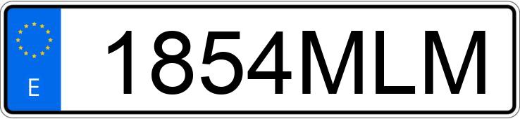 Numer rejestracyjny 1854MLM posiada FORD KUGA