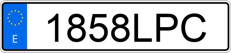 Numer rejestracyjny 1858LPC posiada MERCEDES GLA (247)