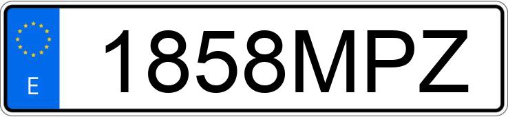 Numer rejestracyjny 1858MPZ posiada SEAT LEON