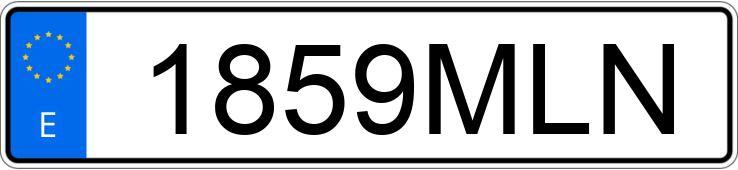 Numer rejestracyjny 1859MLN posiada MERCEDES E (213) 220 D 9G-TRONIC