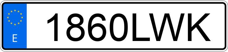 Numer rejestracyjny 1860LWK posiada HYUNDAI TUCSON