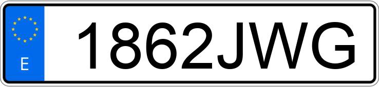 Numer rejestracyjny 1862JWG posiada CITROEN C4