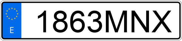 Numer rejestracyjny 1863MNX posiada TOYOTA COROLLA Numer rejestracyjny 1863MNX posiada TOYOTA COROLLA