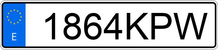 Numer rejestracyjny 1864KPW posiada RENAULT MASTER Numer rejestracyjny 1864KPW posiada RENAULT MASTER