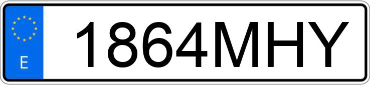 Numer rejestracyjny 1864MHY posiada SKODA FABIA Numer rejestracyjny 1864MHY posiada SKODA FABIA