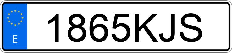 Numer rejestracyjny 1865KJS posiada VOLKSWAGEN POLO Numer rejestracyjny 1865KJS posiada VOLKSWAGEN POLO