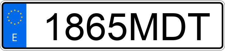 Numer rejestracyjny 1865MDT posiada MERCEDES VITO Numer rejestracyjny 1865MDT posiada MERCEDES VITO