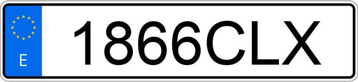 Numer rejestracyjny 1866CLX posiada VOLKSWAGEN POLO