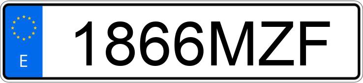 Numer rejestracyjny 1866MZF posiada RENAULT GRAND KANGOO