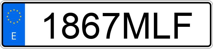 Numer rejestracyjny 1867MLF posiada MAXUS DELIVER 9