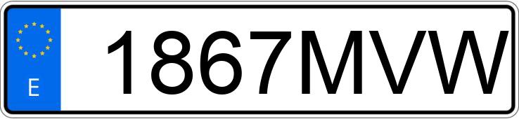 Numer rejestracyjny 1867MVW posiada HYUNDAI SANTA FE