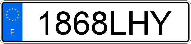 Numer rejestracyjny 1868LHY posiada CITROEN C3