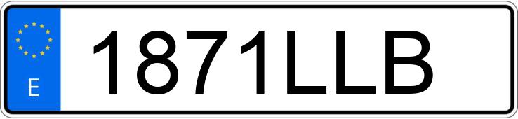 Numer rejestracyjny 1871LLB posiada FORD FOCUS Numer rejestracyjny 1871LLB posiada FORD FOCUS