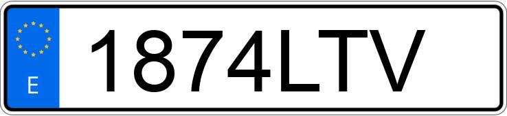 Numer rejestracyjny 1874LTV posiada BMW SERIE 3 Numer rejestracyjny 1874LTV posiada BMW SERIE 3
