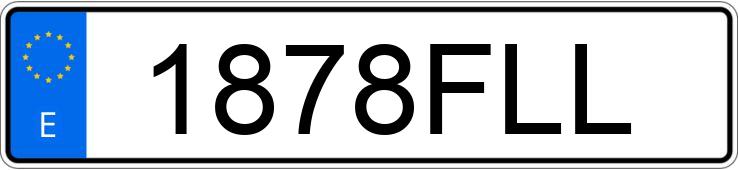 Numer rejestracyjny 1878FLL posiada SEAT LEON