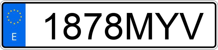 Numer rejestracyjny 1878MYV posiada DACIA DUSTER