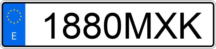 Numer rejestracyjny 1880MXK posiada SEAT LEON Numer rejestracyjny 1880MXK posiada SEAT LEON