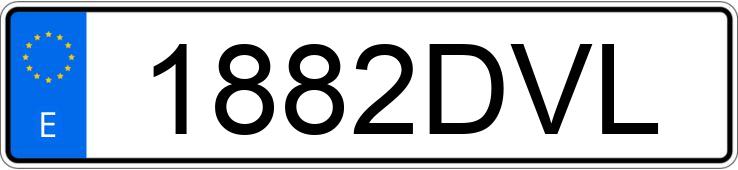 Numer rejestracyjny 1882DVL posiada MINI MINI