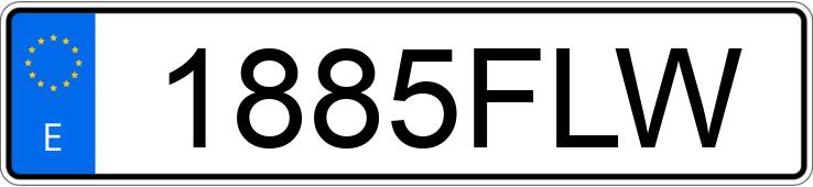 Numer rejestracyjny 1885FLW posiada CITROEN C3