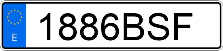Numer rejestracyjny 1886BSF posiada RENAULT LAGUNA Numer rejestracyjny 1886BSF posiada RENAULT LAGUNA
