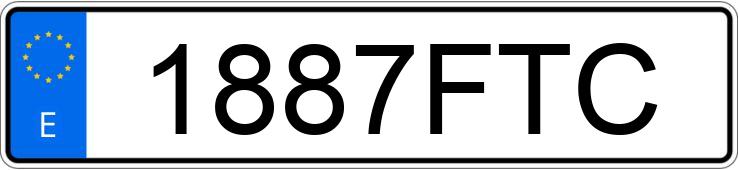 Numer rejestracyjny 1887FTC posiada MAZDA MAZDA5