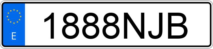 Numer rejestracyjny 1888NJB posiada TESLA MODEL Y Numer rejestracyjny 1888NJB posiada TESLA MODEL Y