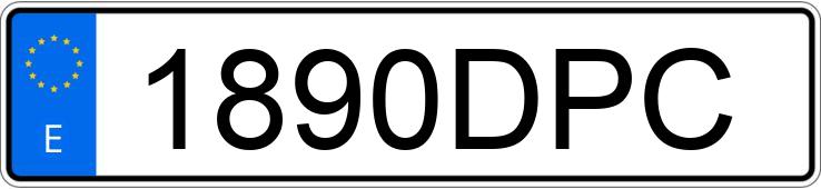 Numer rejestracyjny 1890DPC posiada PEUGEOT 407