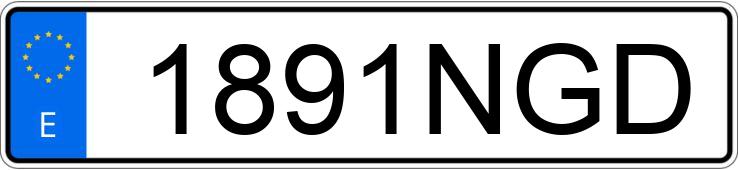 Numer rejestracyjny 1891NGD posiada BYD SEAL